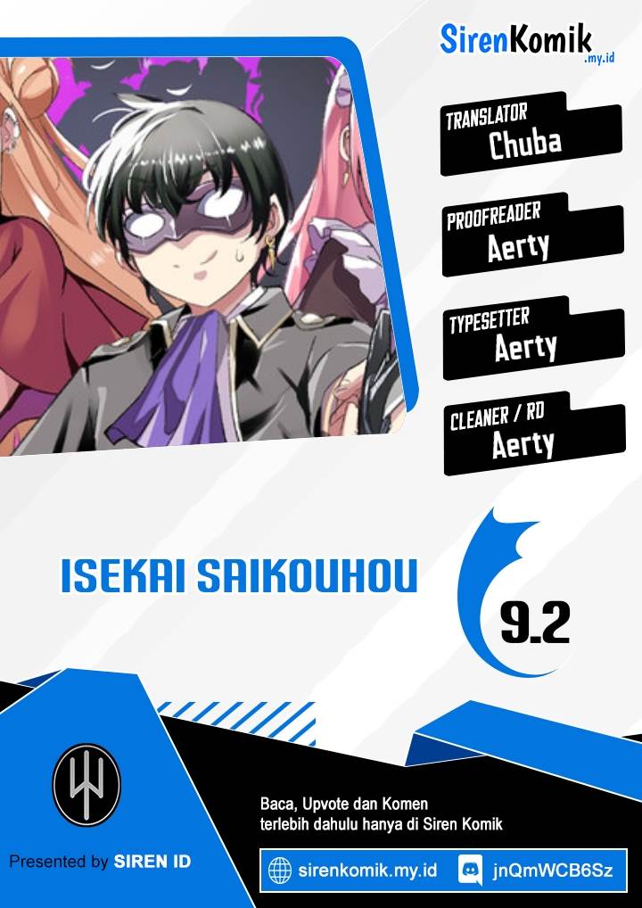 Isekai Saikouhou no Guild Leader Chap 9.2 - Next Chap 10.2