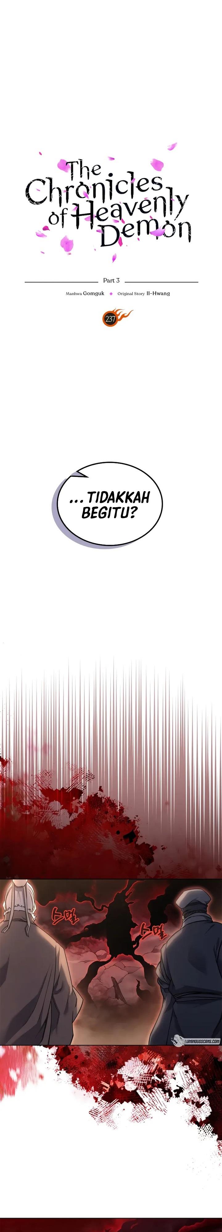 Chronicles of Heavenly Demon Chap 237 - Next Chap 238