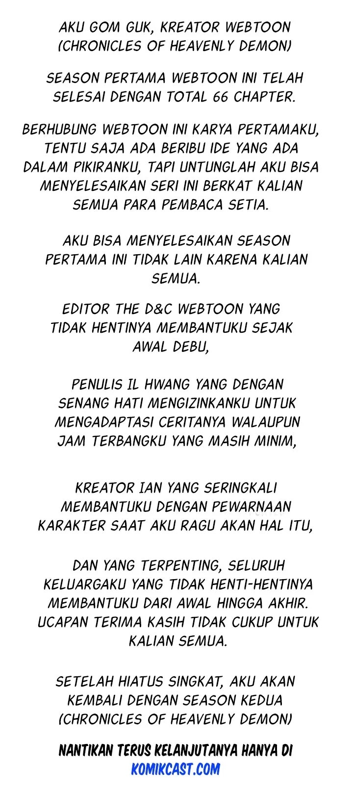 Chronicles of Heavenly Demon Chap 66 - Next Chap 67