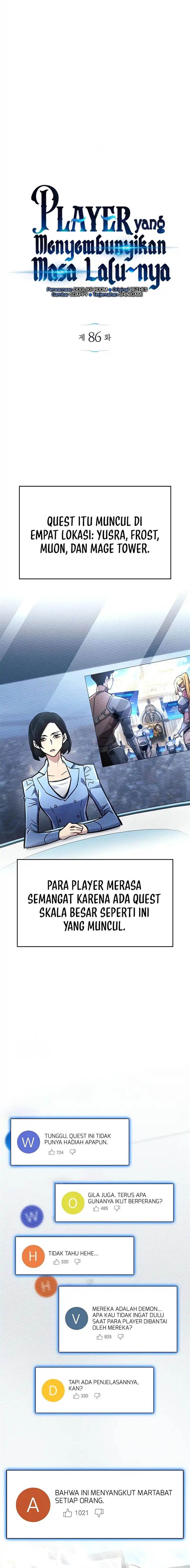 The Player Hides His Past Chap 86 - Next Chap 87