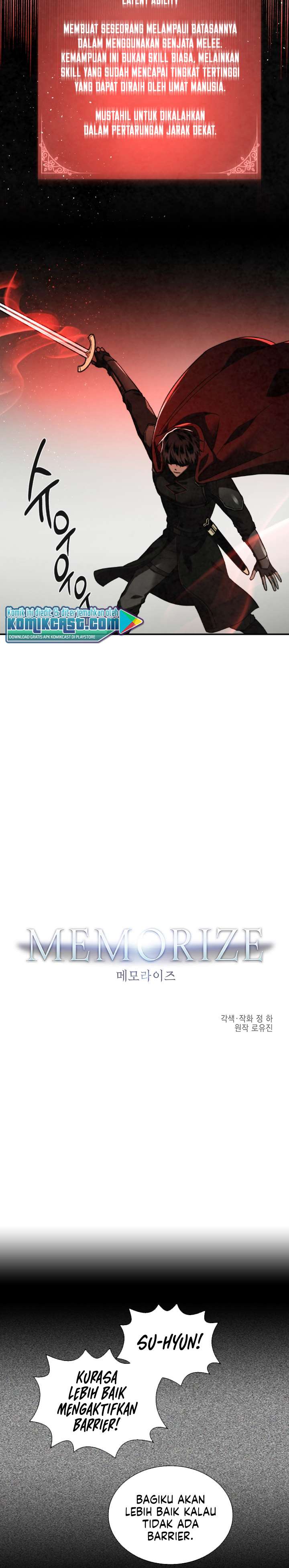 MEMORIZE Chap 56 - Next Chap 57