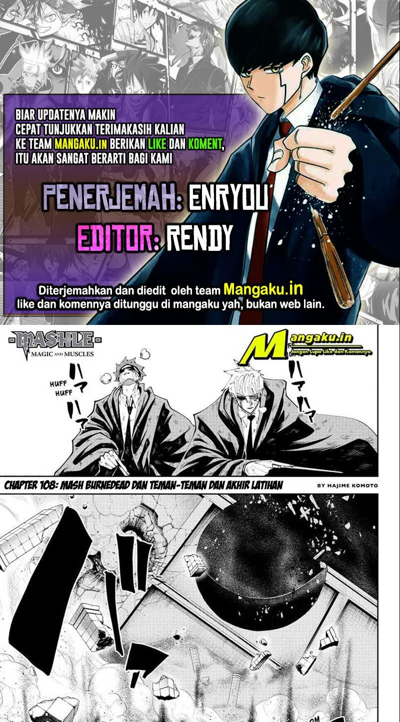 Mashle: Magic and Muscles Chap 108 - Next Chap 109