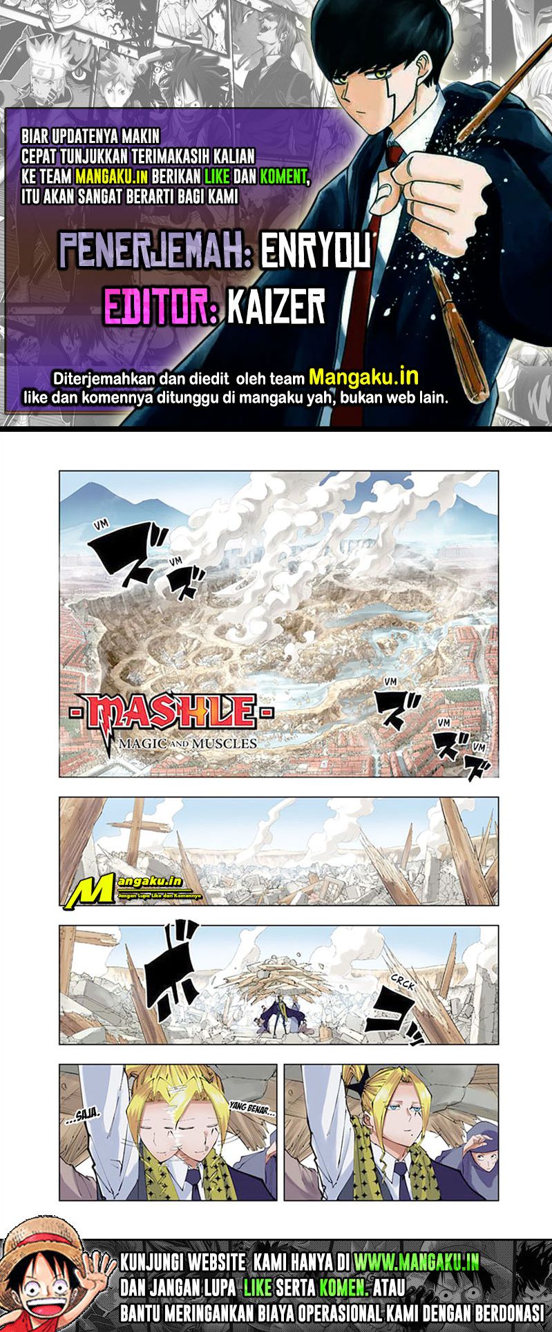 Mashle: Magic and Muscles Chap 114 - Next Chap 115