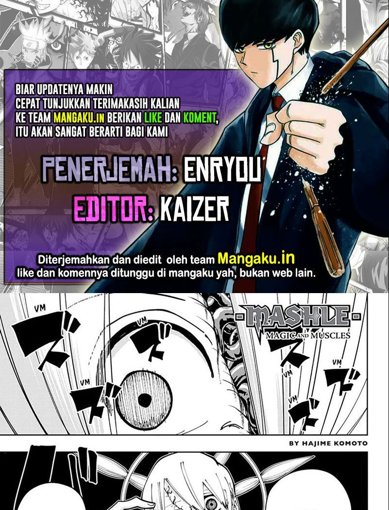 Mashle: Magic and Muscles Chap 118 - Next Chap 119