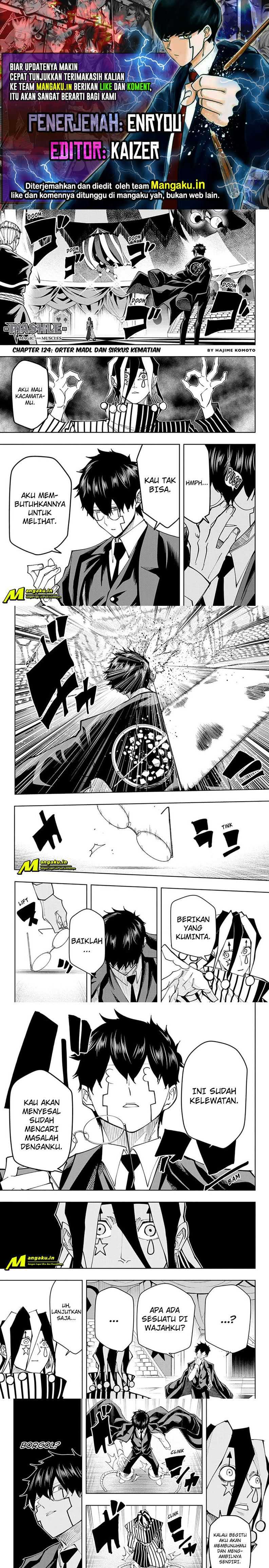 Mashle: Magic and Muscles Chap 124 - Next Chap 125