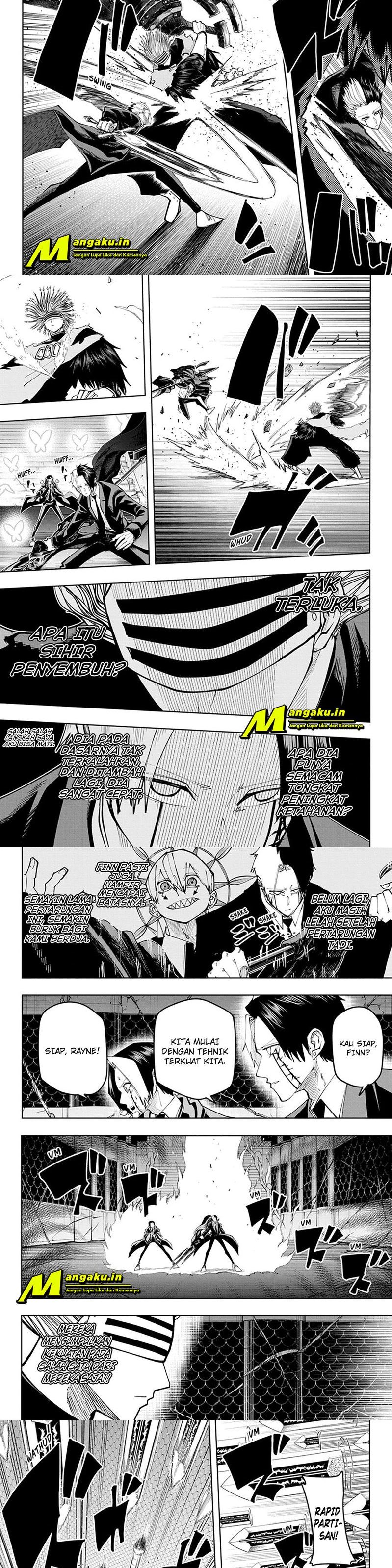 Mashle: Magic and Muscles Chap 128 - Next Chap 129