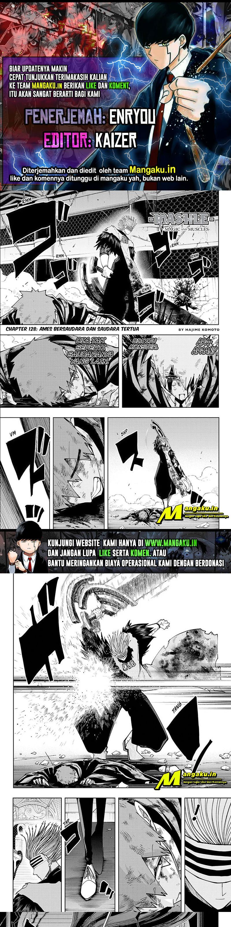 Mashle: Magic and Muscles Chap 128 - Next Chap 129