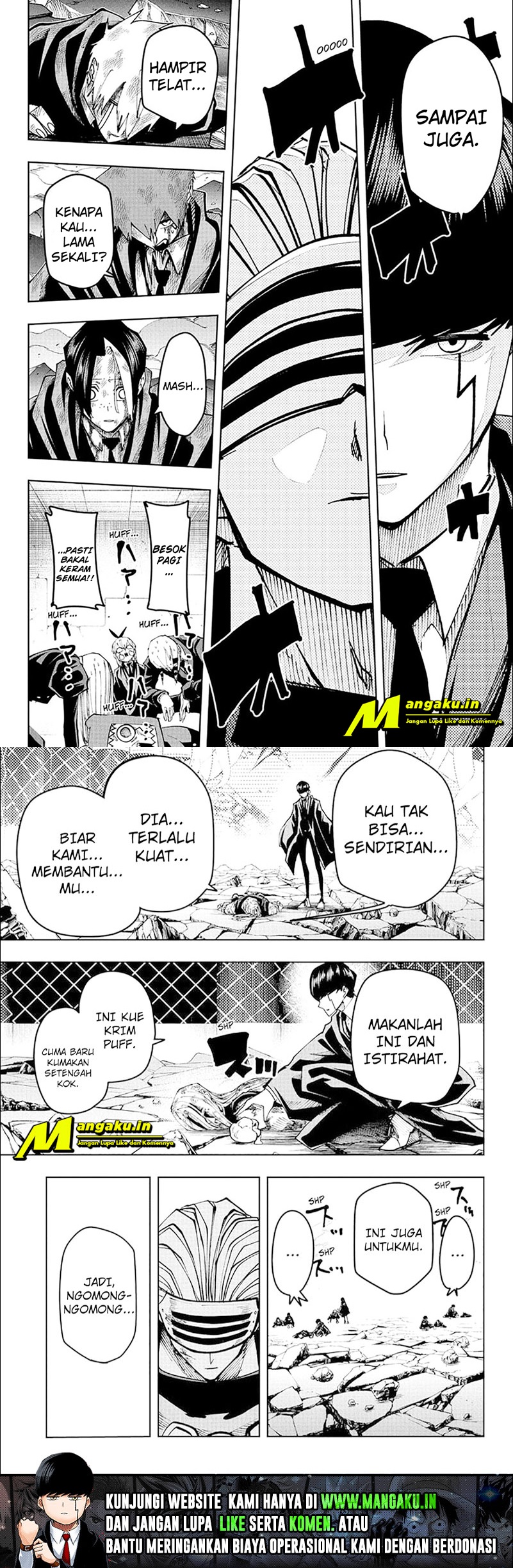 Mashle: Magic and Muscles Chap 135 - Next Chap 136
