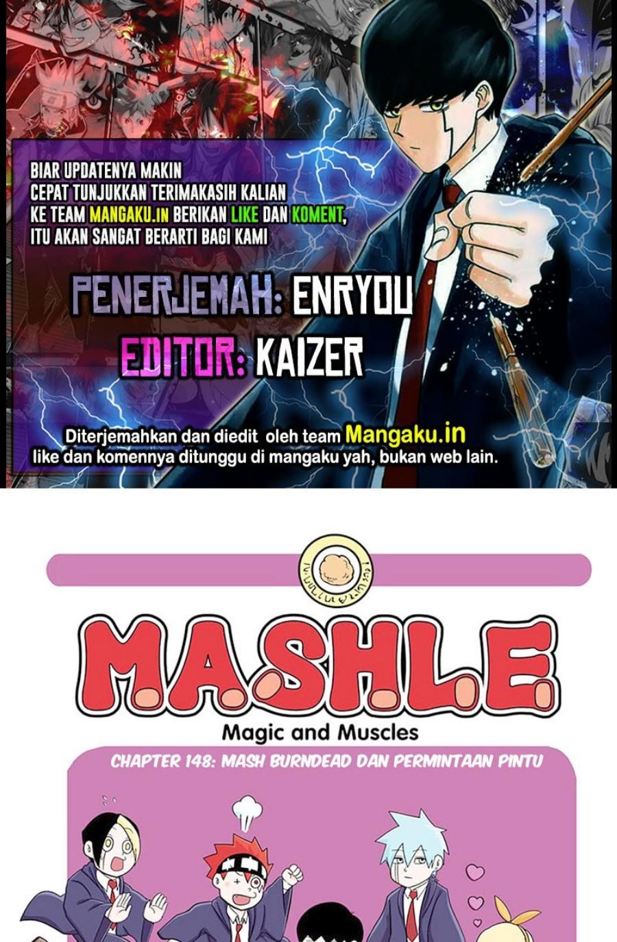 Mashle: Magic and Muscles Chap 148 - Next Chap 149