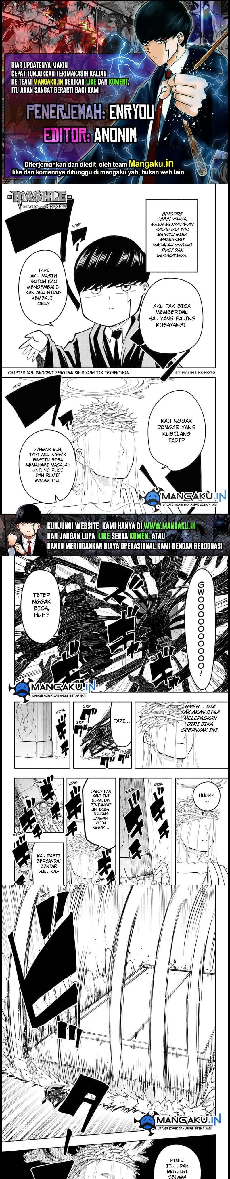 Mashle: Magic and Muscles Chap 149 - Next Chap 150