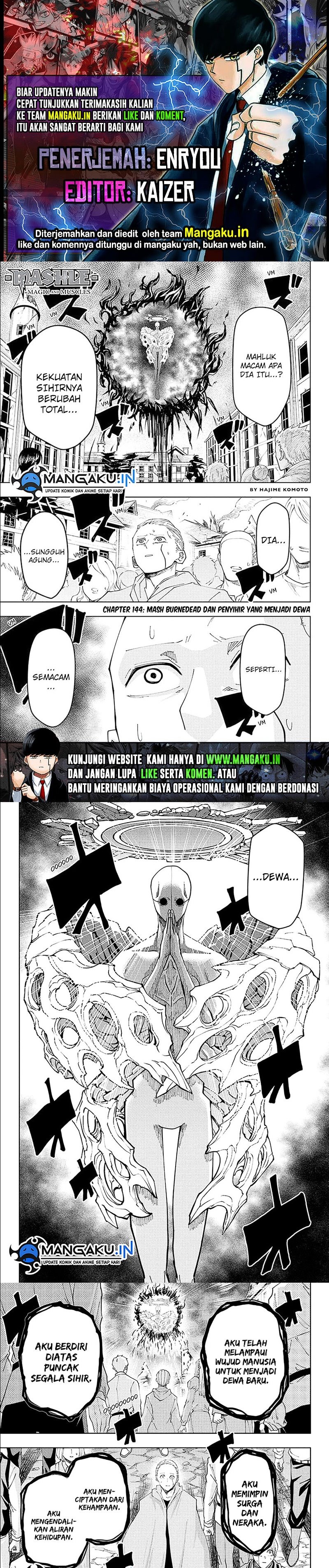 Mashle: Magic and Muscles Chap 155 - Next Chap 156