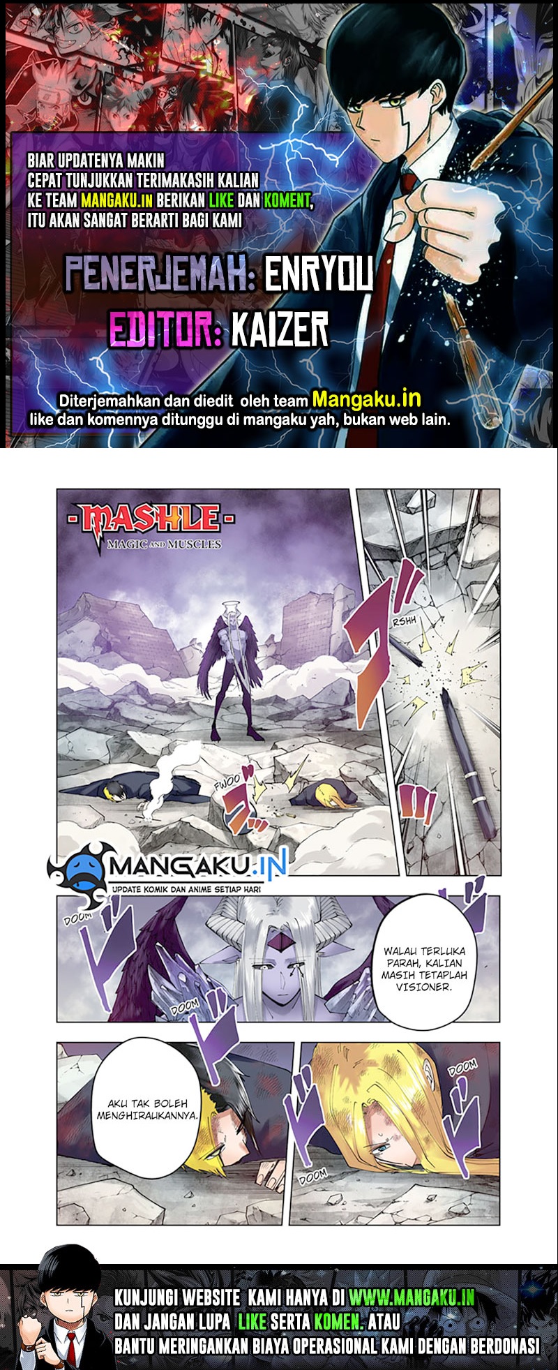 Mashle: Magic and Muscles Chap 150 - Next Chap 151