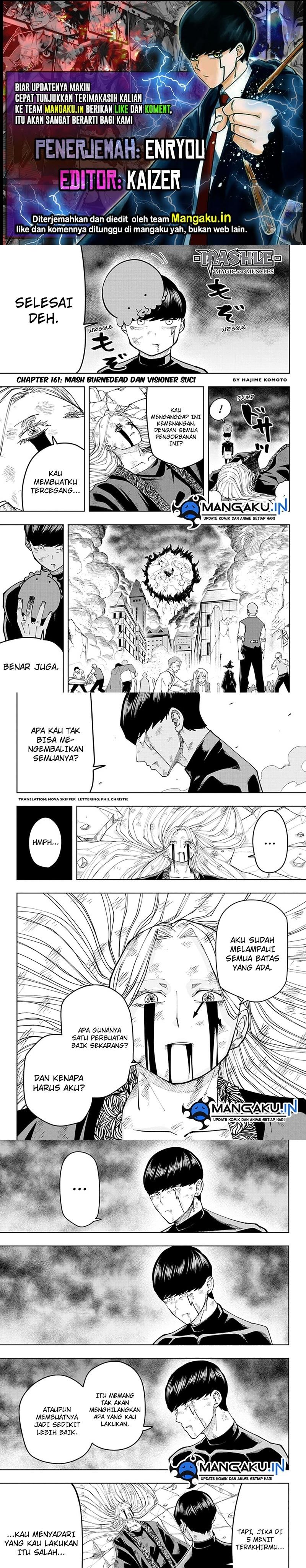 Mashle: Magic and Muscles Chap 161 - Next Chap 162