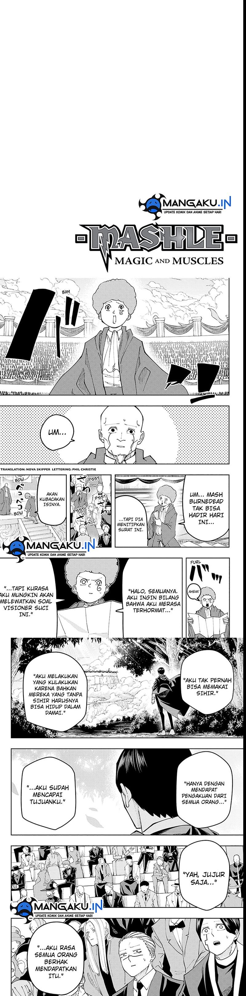 Mashle: Magic and Muscles Chap 162 - Next Chap 163