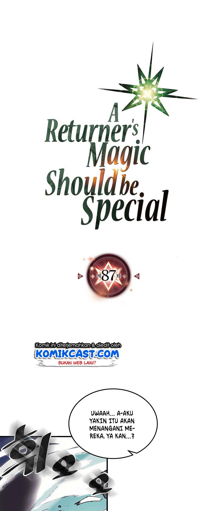 A Returner’s Magic Should Be Special Chap 87 - Next Chap 88