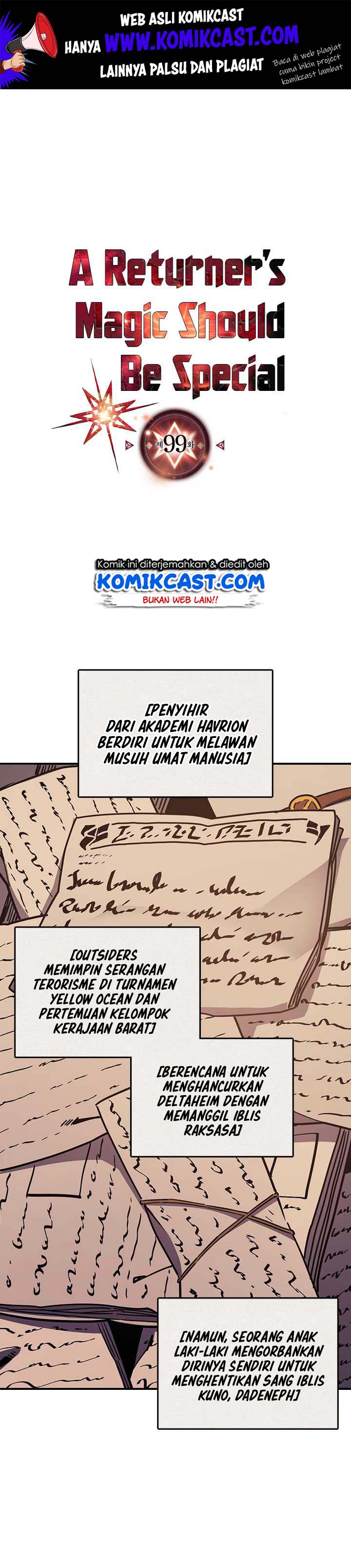 A Returner’s Magic Should Be Special Chap 99 - Next Chap 100