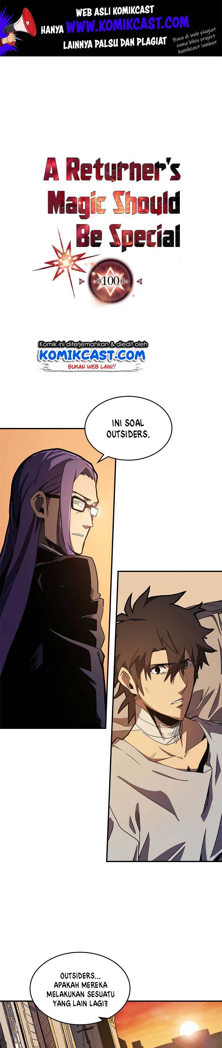 A Returner’s Magic Should Be Special Chap 100 - Next Chap 101