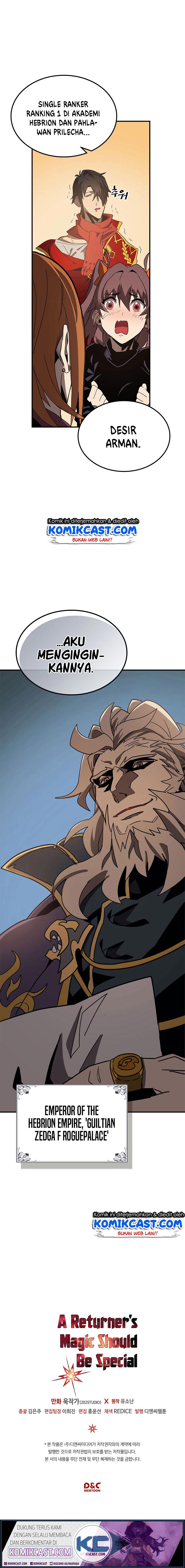 A Returner’s Magic Should Be Special Chap 117 - Next Chap 118