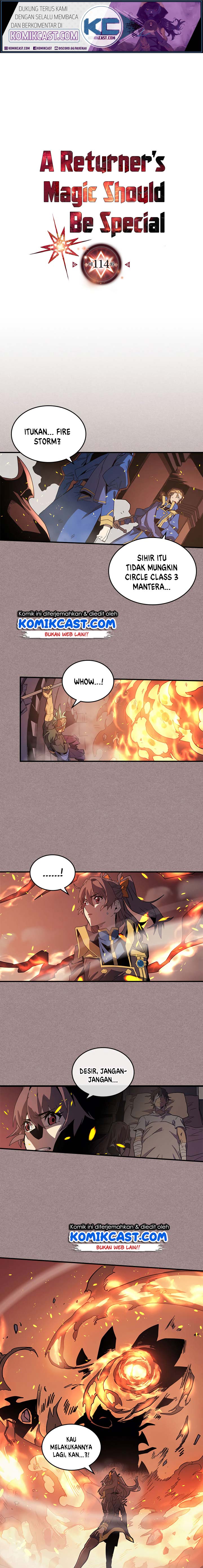 A Returner’s Magic Should Be Special Chap 114 - Next Chap 115