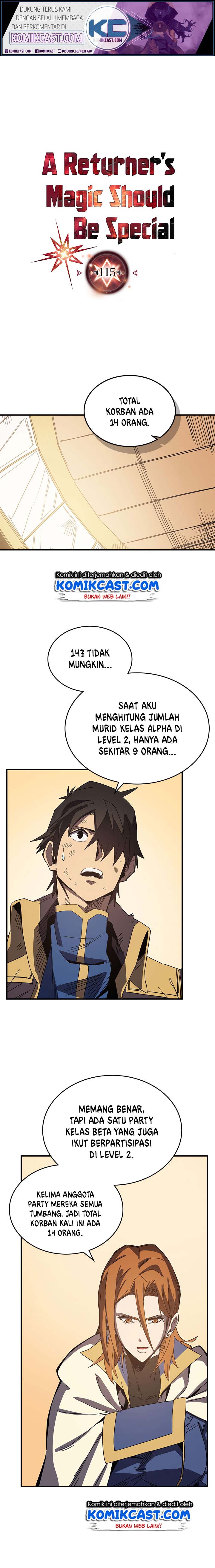 A Returner’s Magic Should Be Special Chap 115 - Next Chap 116