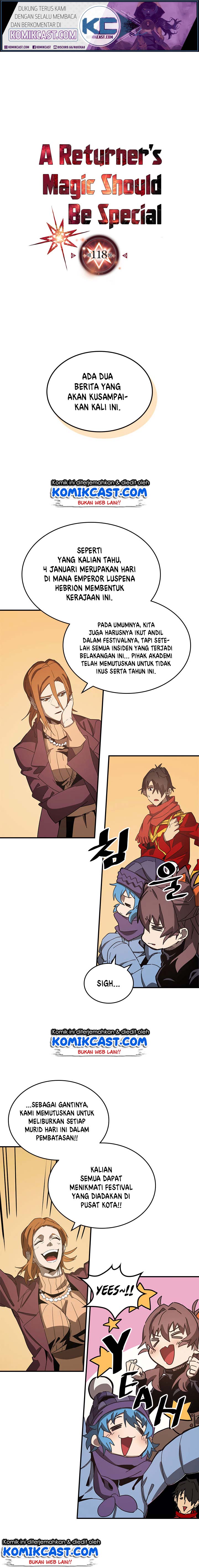 A Returner’s Magic Should Be Special Chap 118 - Next Chap 119