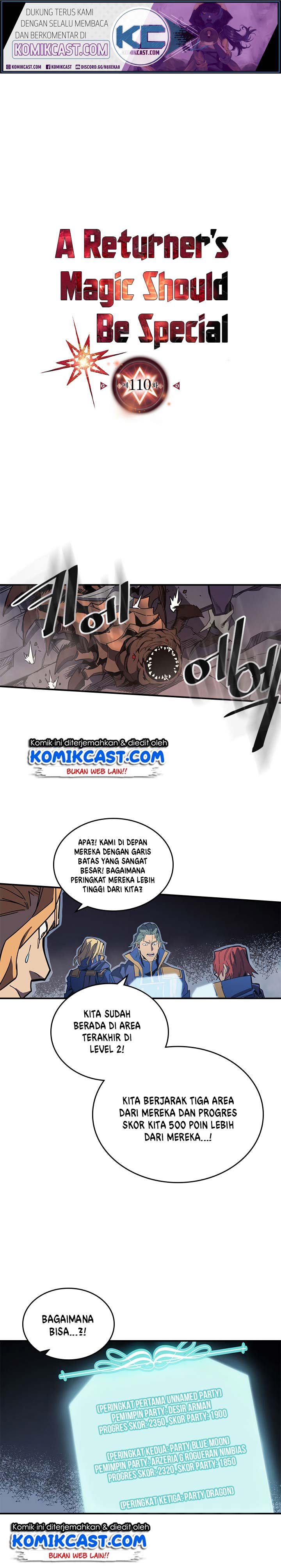 A Returner’s Magic Should Be Special Chap 110 - Next Chap 111