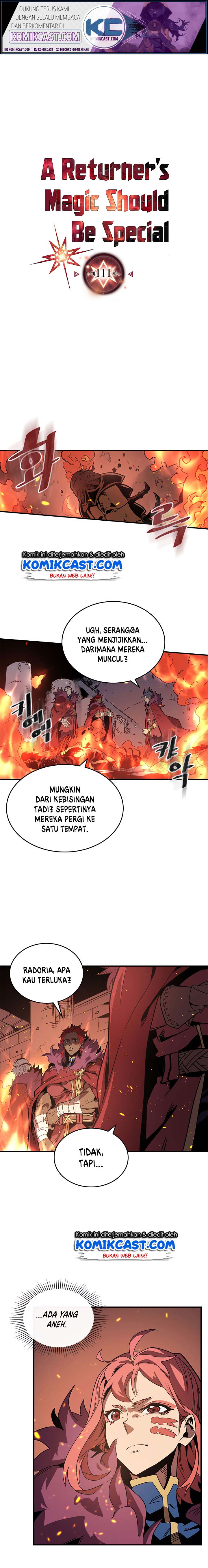 A Returner’s Magic Should Be Special Chap 111 - Next Chap 112