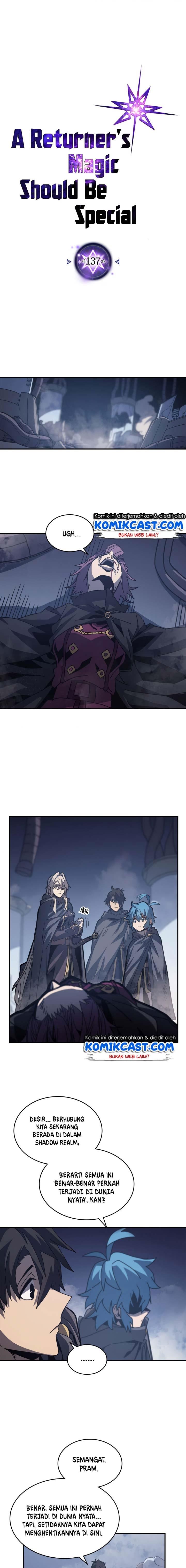 A Returner’s Magic Should Be Special Chap 137 - Next Chap 138