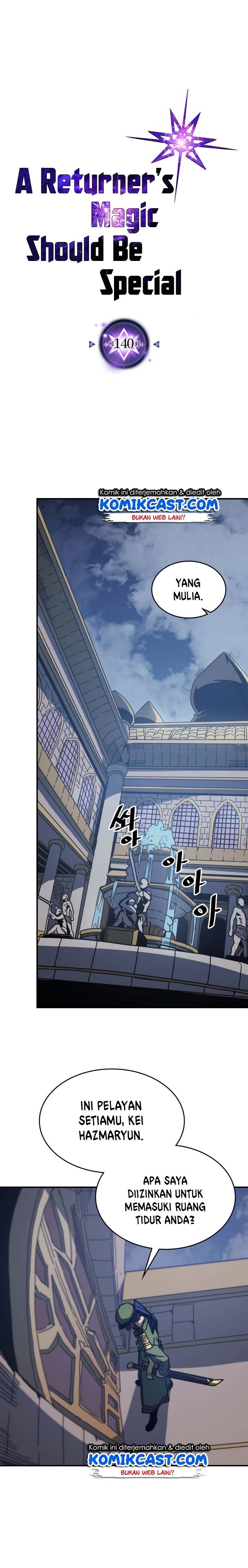 A Returner’s Magic Should Be Special Chap 140 - Next Chap 141