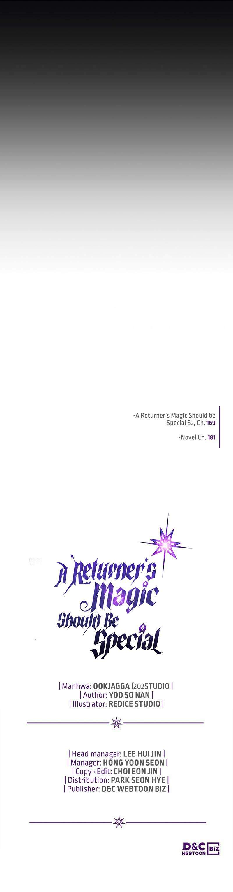 A Returner’s Magic Should Be Special Chap 169 - Next Chap 170