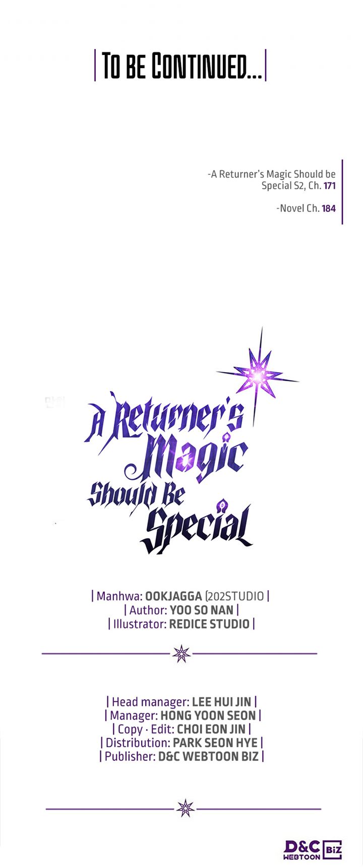 A Returner’s Magic Should Be Special Chap 171 - Next Chap 172