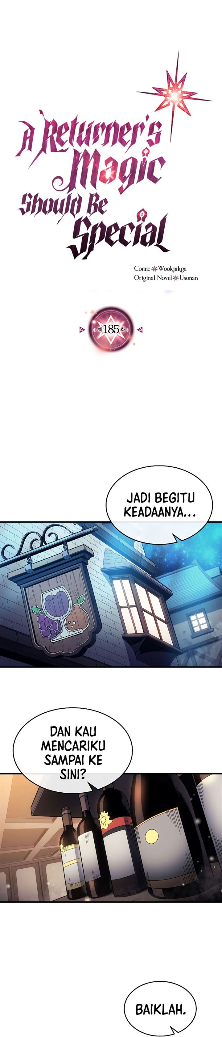 A Returner’s Magic Should Be Special Chap 185 - Next Chap 186