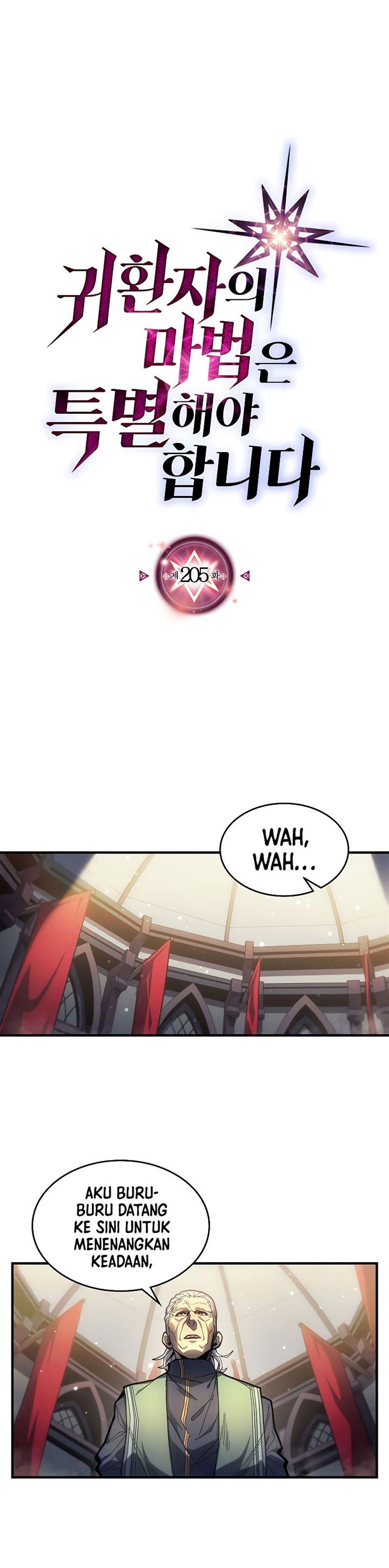 A Returner’s Magic Should Be Special Chap 205 - Next Chap 206