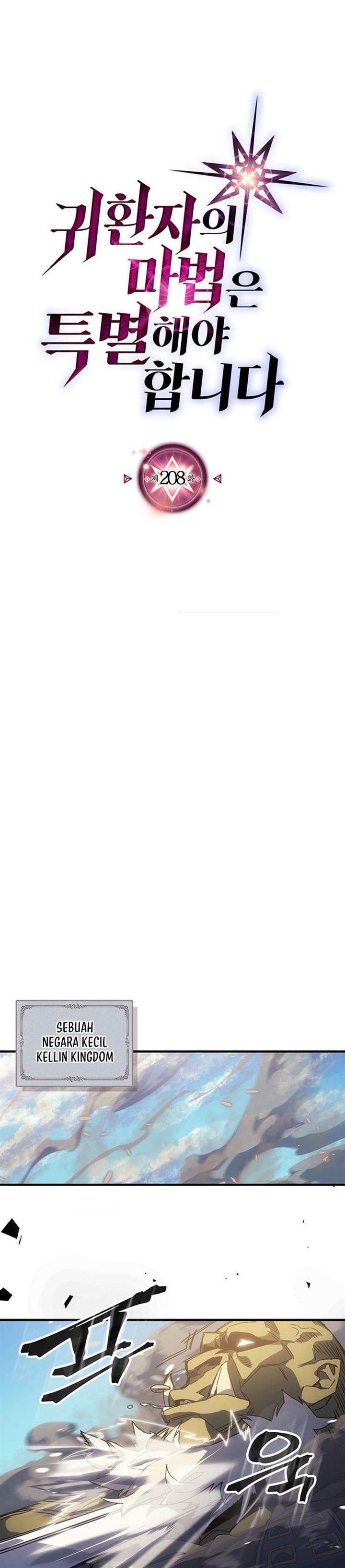 A Returner’s Magic Should Be Special Chap 208 - Next Chap 209