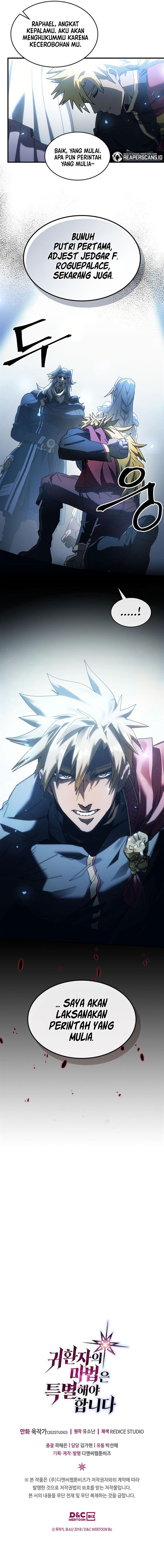 A Returner’s Magic Should Be Special Chap 209 - Next Chap 210