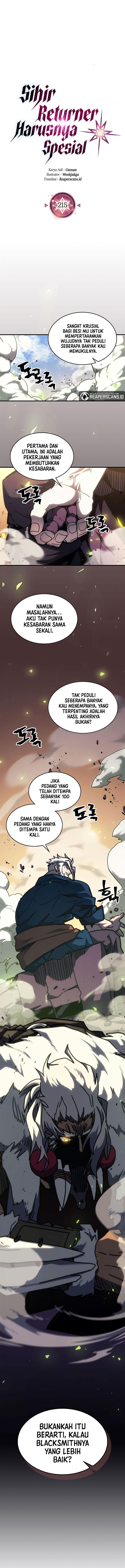 A Returner’s Magic Should Be Special Chap 215 - Next Chap 216