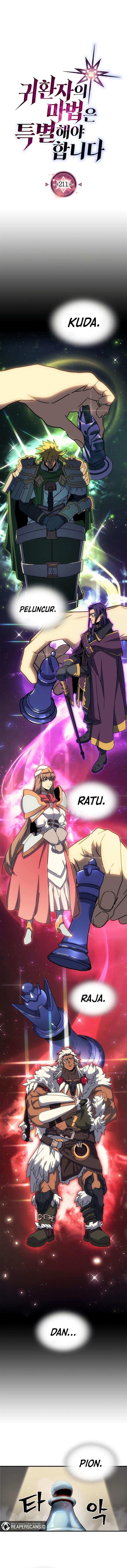 A Returner’s Magic Should Be Special Chap 211 - Next Chap 212