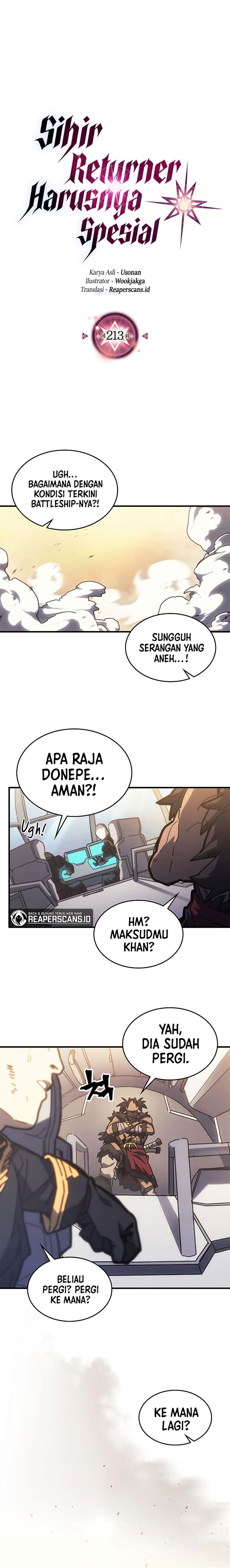 A Returner’s Magic Should Be Special Chap 213 - Next Chap 214