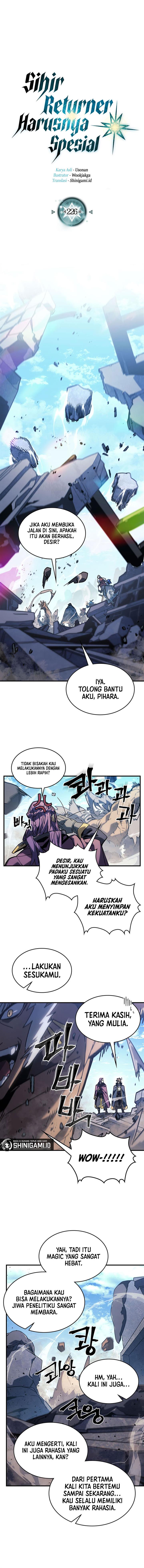 A Returner’s Magic Should Be Special Chap 226 - Next Chap 227