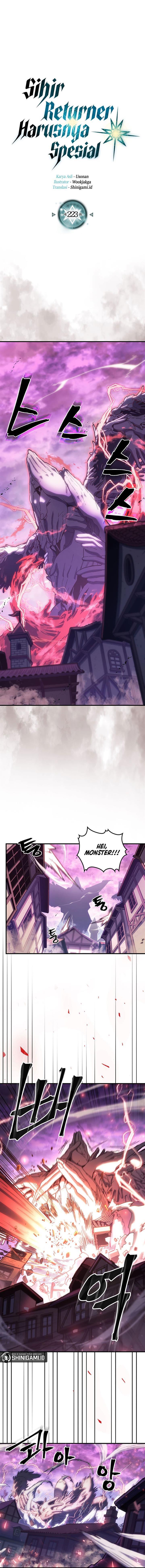 A Returner’s Magic Should Be Special Chap 223 - Next Chap 224