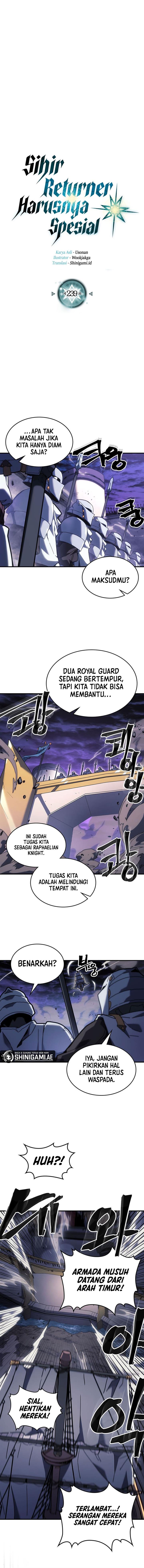 A Returner’s Magic Should Be Special Chap 239 - Next Chap 240