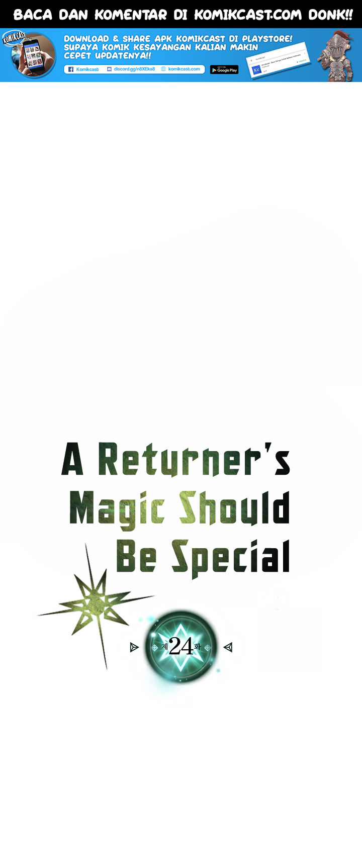A Returner’s Magic Should Be Special Chap 24 - Next Chap 25