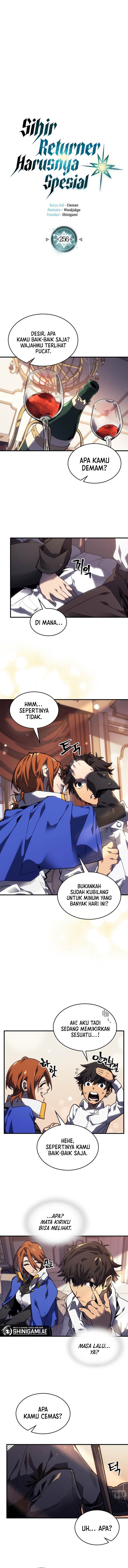 A Returner’s Magic Should Be Special Chap 256 - Next Chap 257