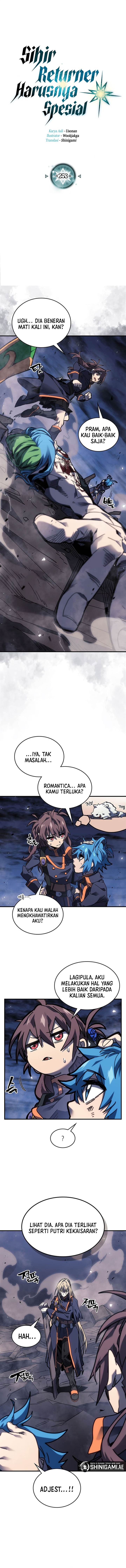 A Returner’s Magic Should Be Special Chap 253 - Next Chap 254