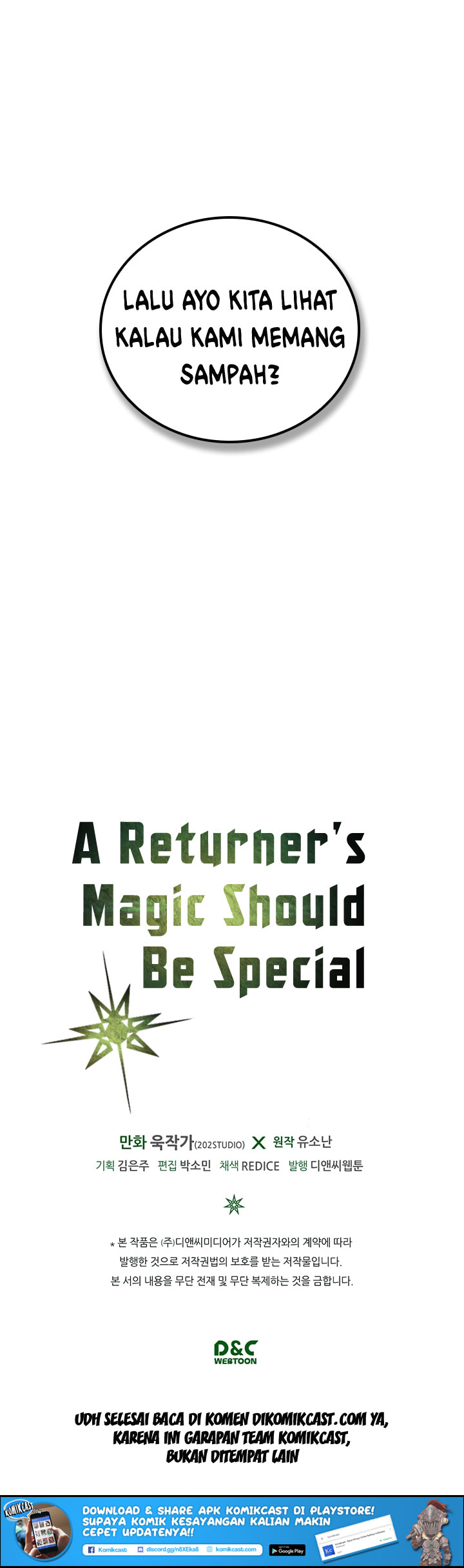 A Returner’s Magic Should Be Special Chap 26 - Next Chap 27