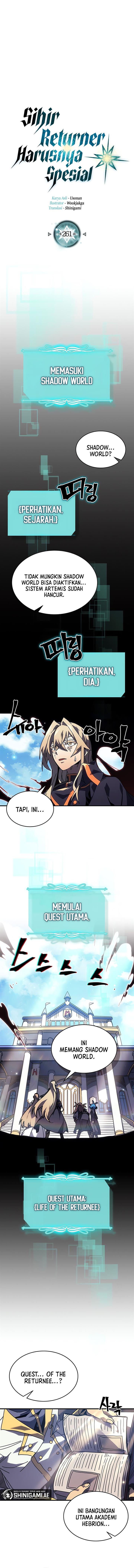 A Returner’s Magic Should Be Special Chap 261 - Next Chap 262