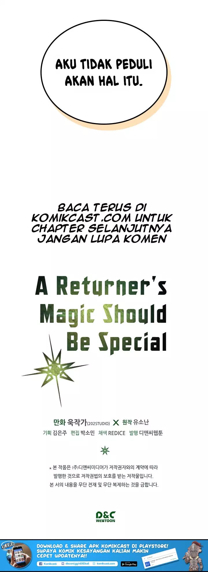 A Returner’s Magic Should Be Special Chap 46 - Next Chap 47