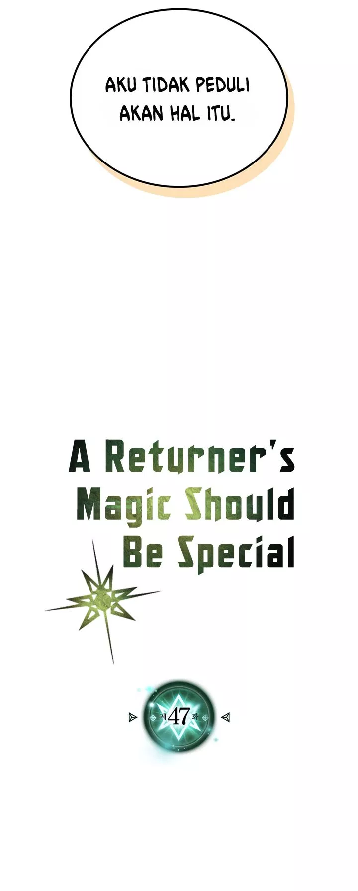 A Returner’s Magic Should Be Special Chap 47 - Next Chap 48