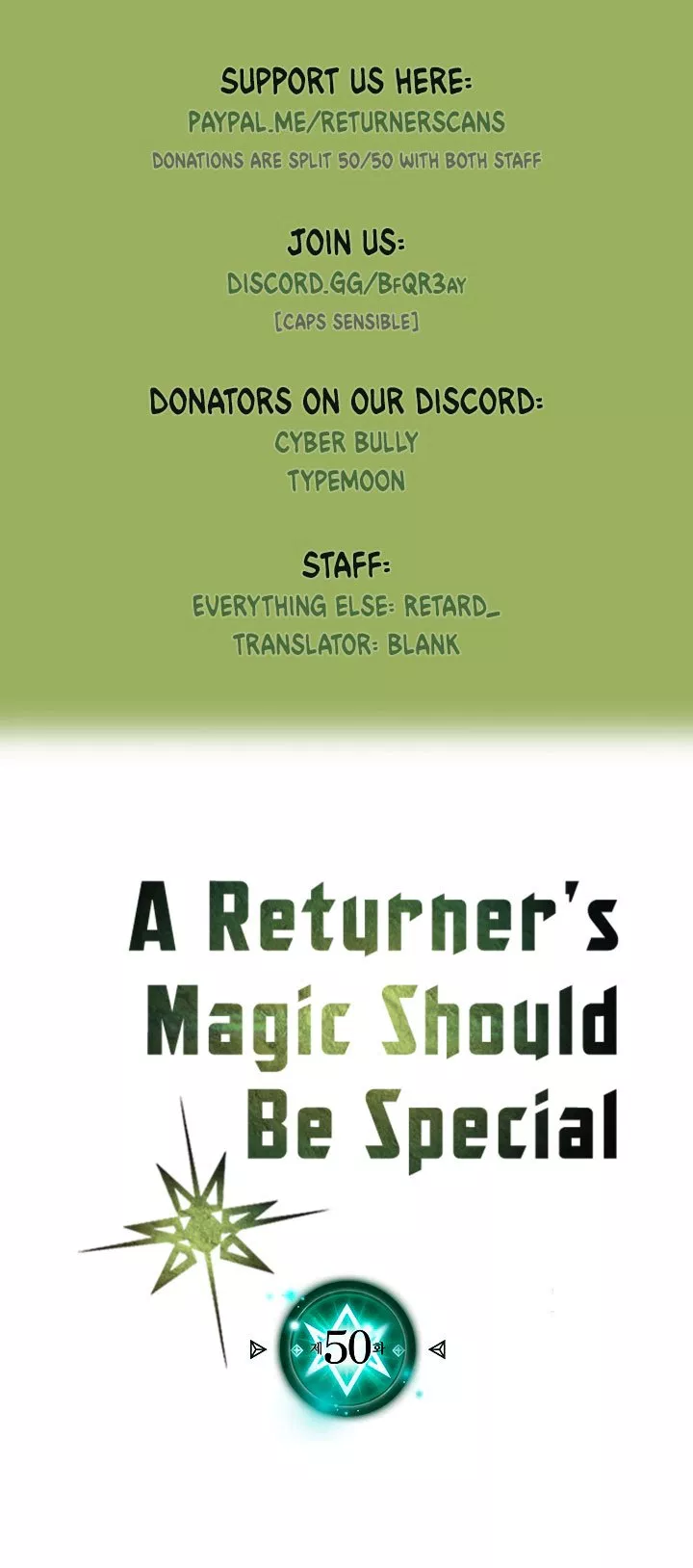 A Returner’s Magic Should Be Special Chap 50 - Next Chap 51