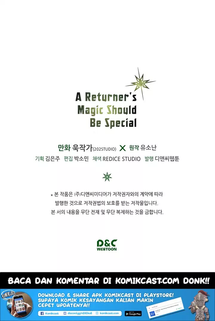 A Returner’s Magic Should Be Special Chap 55 - Next Chap 56